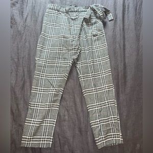 Zara xs drop crotch plain trousers